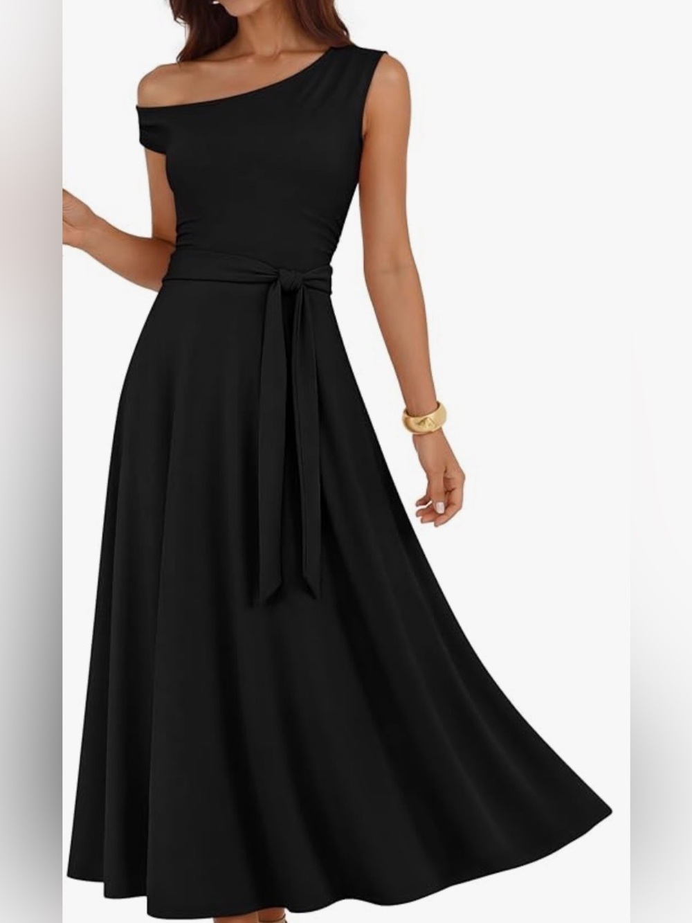Black off Shoulder Dress